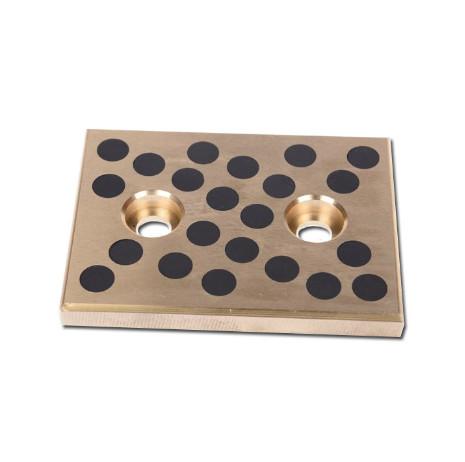 Oilless Plate Plugged Graphite Cast Bronze Wear Plate,With Graphite,High Quality