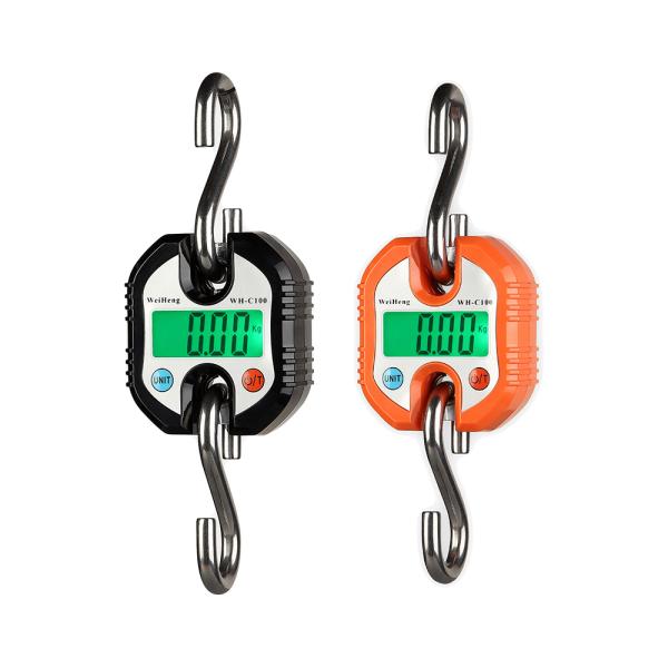150kg Digital Crane Scale LCD Display ABS Plastic Body Durable and Accurate Easy to Read Versatile Ideal for Industrial