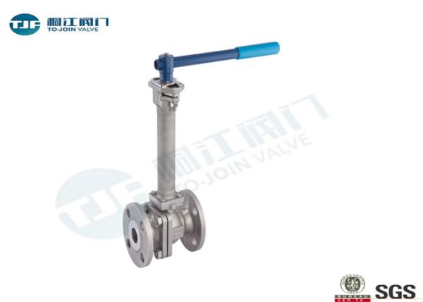2 - Piece Flanged Full Port Cryogenic Ball Valve Flanged RF End  LCB / WCC