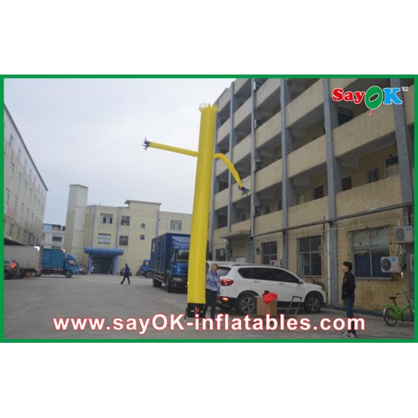 Один танцор воздуха неба Commerical шагающего танцора воздуха красный, раздувной человек танцев костюма 4M