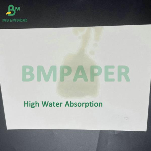 Natural Absorbent Pulpboard Blank Coaster Paper 35PT 40PT For Beer Mat