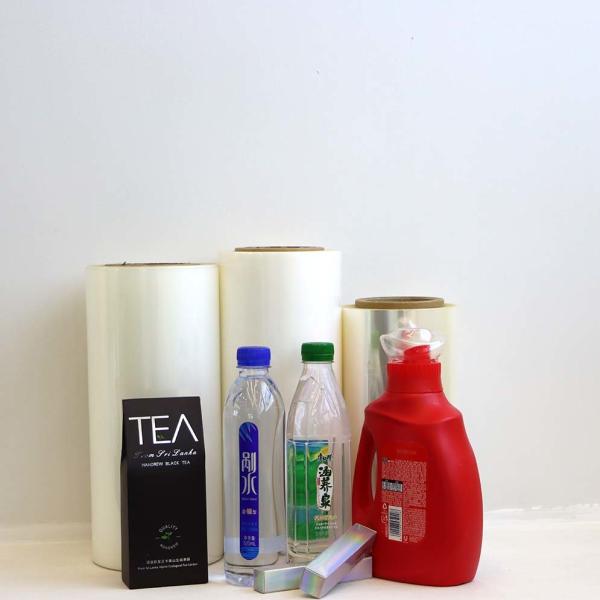 Custom Width Bopp Transparent Film Polyester Laminating Film For Daily Cosmetics Label Printing