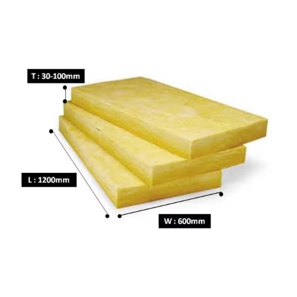 Огнеупорная изоляция стекловолокна стекловолокна 50 мм Огнеупорная для строительства