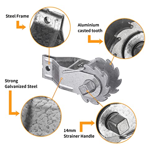 Resorte eléctrico pre galvanizado de Wire Strainer Insulated de la cerca