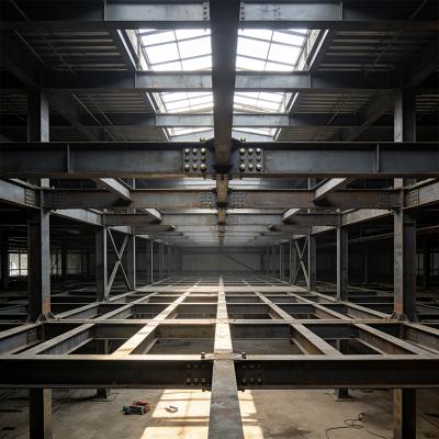 Commercial Prefabricated Steel Structures Withstand Strong Winds / Gusts