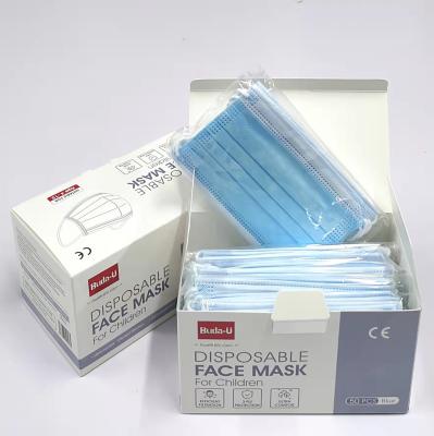 Type II Earloop Disposable Face Mask For Kids Children CE FDA