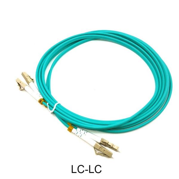 FTTH Normal Fiber Optic Patch Cable Multimode Duplex Om3 Om4 LC Sc FC St Fiber Optic Cable
