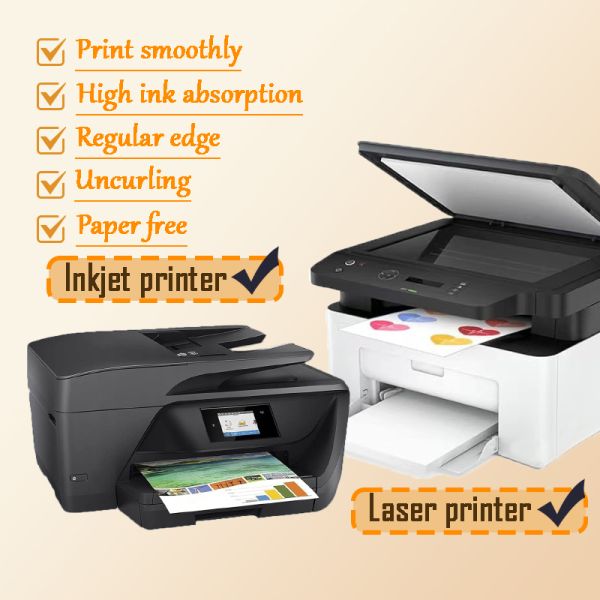 Glossy Cast Coated Jumbo Roll A4 Shipping Labels Adhesive Paper & Film Stock