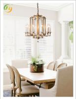 JYLIGHTING Lumière moderne de luxe métallique cristalline Grand chandelier de verre maison hôtel installation suspendue chambre à coucher
