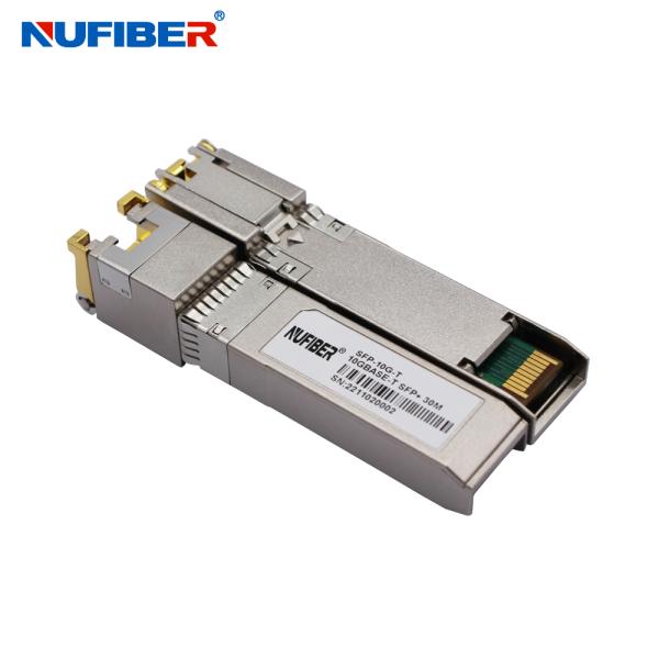 10G SFP Copper Module 10G-T RJ45 SFP Module 30m Cat6 Cable for Cisco/Huawei Switch