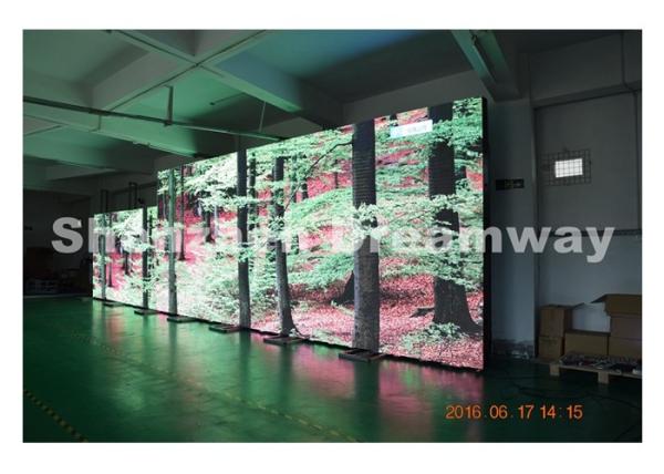 P 6 SMD3535 Outdoor Advertising LED Display , 7000 nits LED Display Screen