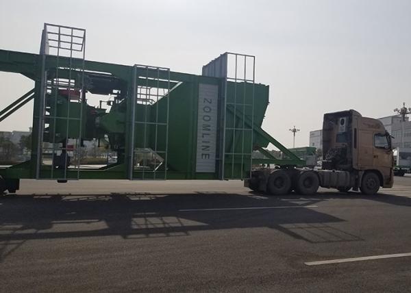 40-160 tph Mobile Asphalt Mixing Plant 220V/380V Portable Asphalt Mixer