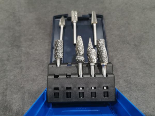 CARBONETO DE TUNGSTÊNIO PERSONALIZADO QUE DEBURRING COR AJUSTADA DA TIRA DA REBARBA DE TOOL/ROTARY