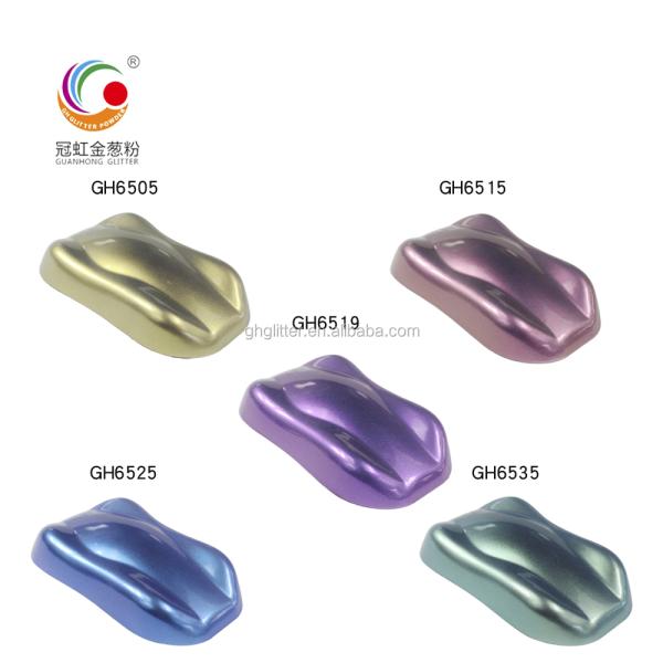 Chameleon Mica Colorant Powder Crystal Iridescent Pearlescent For 3C Coating Ink