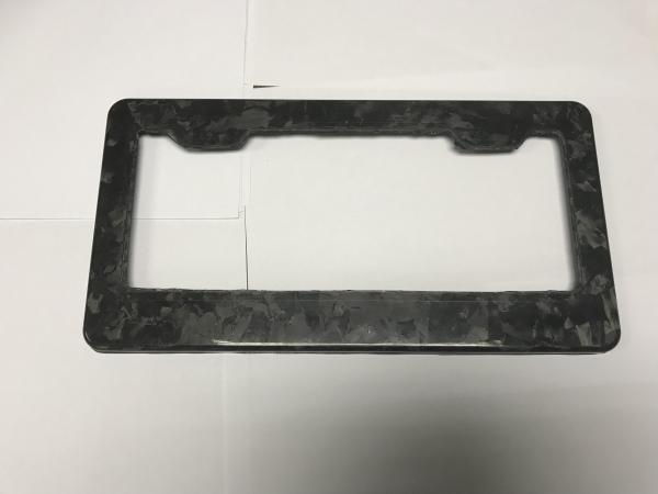 Professional China Fabricator Custom Forged Carbon Fiber Car License Frame Plate