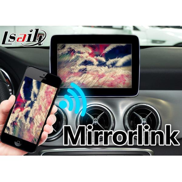 Интерфейс коробки навигации GPS андроида для CLA NTG5.0 benz Мерседес со связью зеркала WiFi вида сзади carplay