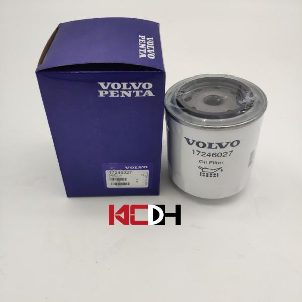 High Performance Excavator Engine Parts Oil Filter Element 17246027 For Excavator Construction Machinery