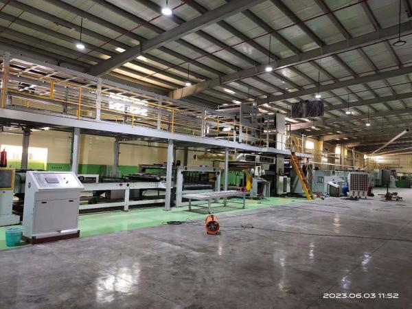 Automatic Grade Corrugated Cardboard Production Line for 3 Ply 5 Ply 7 Ply Cardboard