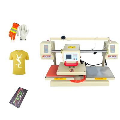 A máquina automática industrial da transferência térmica multifuncional para a roupa ensaca o OEM das sapatas