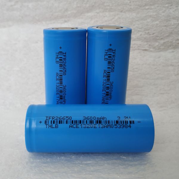 26500 3600mAh THLB Battery 3.2V Normal Storage 0.5C Flat Top Battery