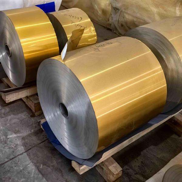 Foil d'aluminium coloré pour système de toiture (alliage AA1050/1060/1100, largeur de 0,11 mm)