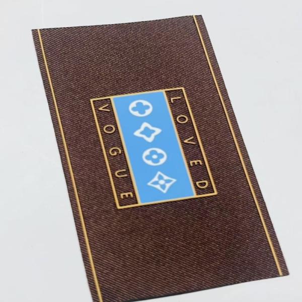 Clothing Woven Apparel Labels Logo Tags Custom Designs For Crafts
