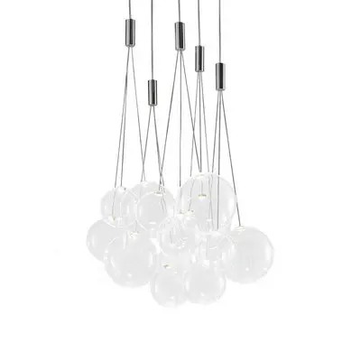 Royal Glass Ball Pendant Lamp Burst Multi-Light Pendant（WH-AP-608）