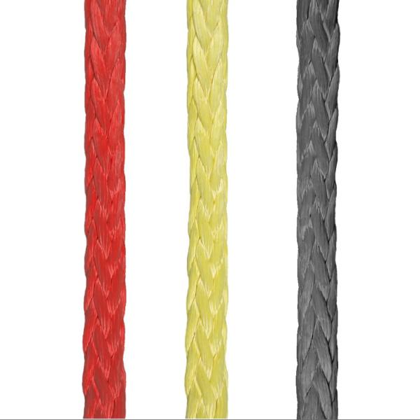 Custom Color Purple Black Heavy Duty Hot Sale UHMWPE Rope Mooring Fishing Towing