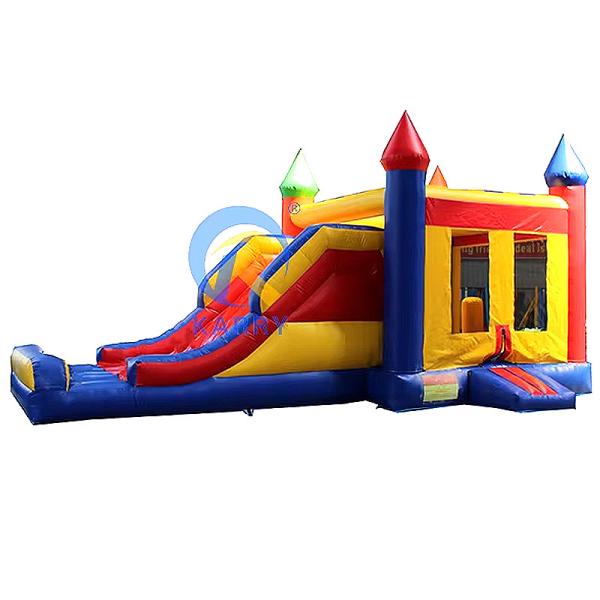 Customized Moonwalk Color Inflatable Bouncer Slide Jumping Castle for Party Rentals