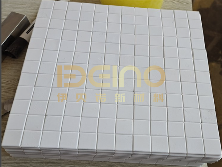 Application of wear-resistant ceramic plates in mining chutes