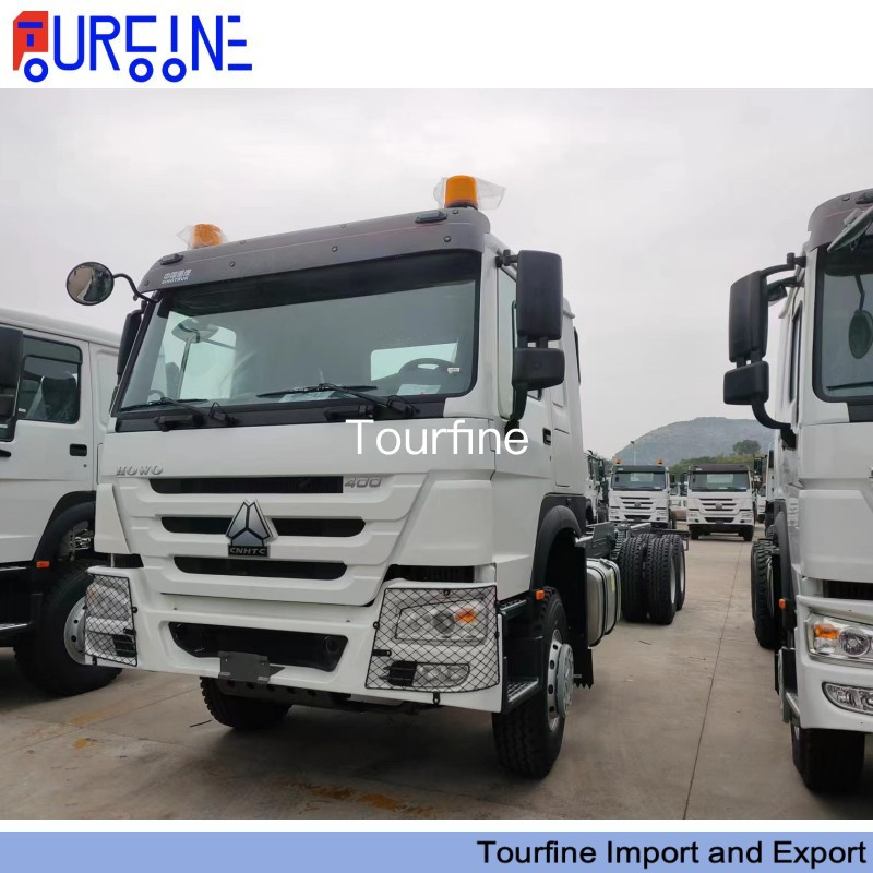 Multi Purpose HOWO 10 Wheel 400HP Truck Chassis with 4600mm Wheelbase for Special Vehicles