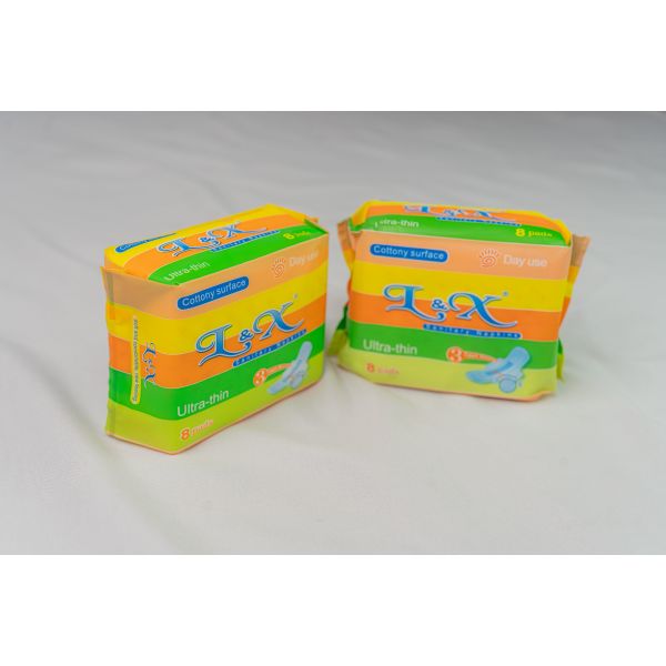 Wrapped Women Breathable Sensitive Sanitary Pads For Heavy Periods
