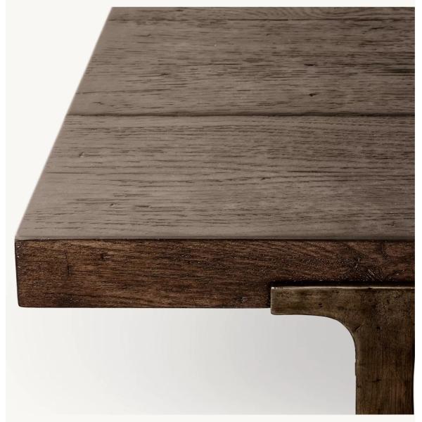 Assembly Required Modern Coffee Table 1000x1000x450mm With Stainless Steel And Wood Top