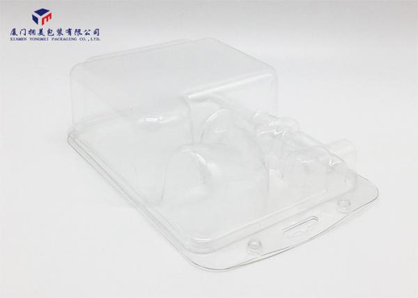 Clear Folded Plastic Retail Packaging Boxes For Shower Sprinkler 16.7X7X24.6cm