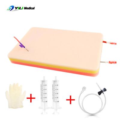 Silicone Venipuncture Practice Pad Skin Color IV Practice Pad For Medical Students Nurse