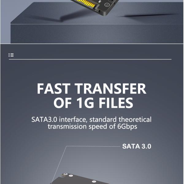 M.2 SATA to 2.5 Inch SSD Adapter for NGFF Key B M SATA SSDs