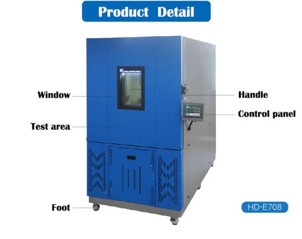 Câmara de Rapid-Rate Thermal Cycle do controlador programável, câmara climática do teste