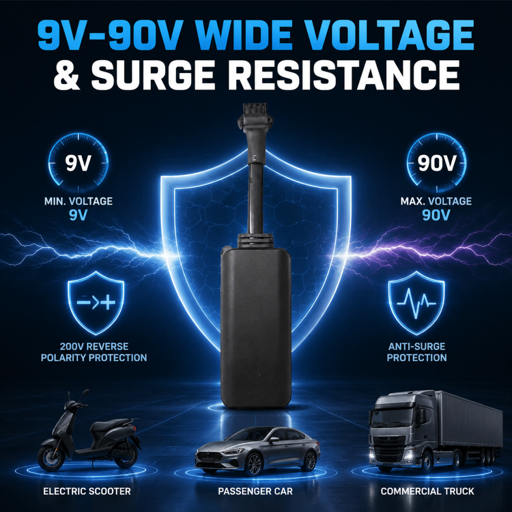 VM90-Light 4G LTE Ultra-Slim Anti-Tamper Vehicle Tracker