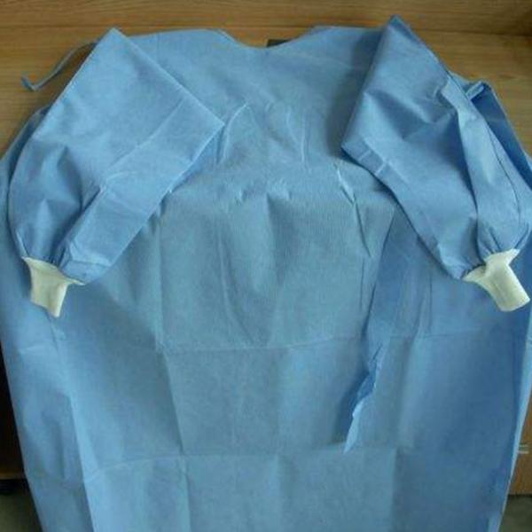 Sterile Non Woven Surgical Gown Chemical Resistant Surgical Disposable Gown