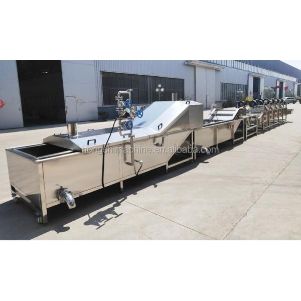 Water Bath Vacuum Plastic Packing Bag Pasteurizer  Machine/Canned Food Tunnel Pasteurization Machine