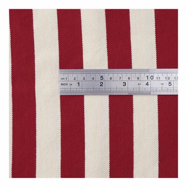 Wrinkle Resistant Cotton Pique Fabric D022-1 260g Breathable Knit Stripe Cloth