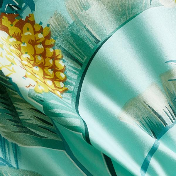 300tc Число нитей Природные цвета Цветочный дизайн Трикотажный хлопковый лист