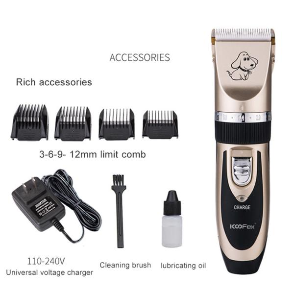 240V Pets Cats Dog Shaver Clippers Electric Quiet Hair Clippers Set