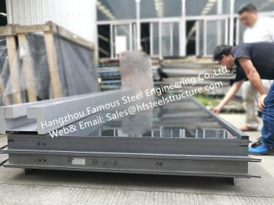 Sistemas de vidro de Rainscreen da parede de cortina da fachada do painel modular pré-fabricado estrutural
