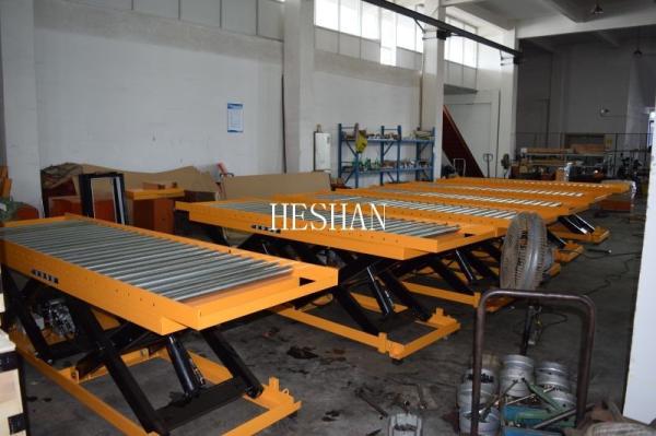 Hydraulic 1000 Lb Hydraulic Lift Table Versatile Roller Scissor Lift Platform