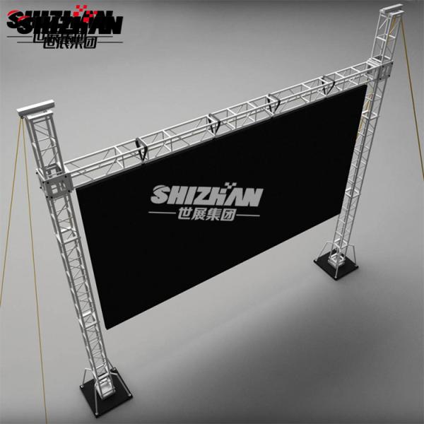 Светодиодный экрановый фонарик триугольный алюминиевый фонарик для модного шоу