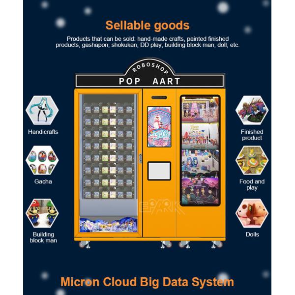 Smart Luxury Blind Box Toy Vending Machine With Touch Screen