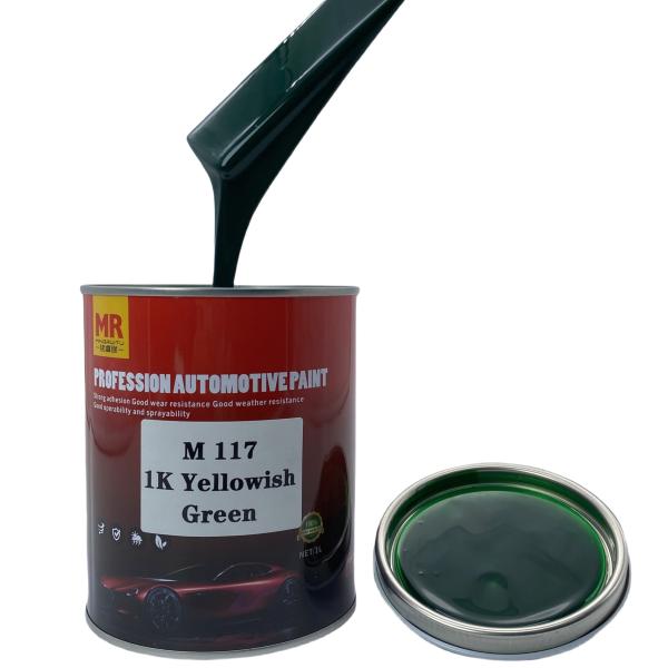 M117 Verde amarillento 1K Pintura para automóviles Pintura para automóviles Eco amigable