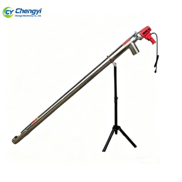 Stainless Steel Grain Conveyor Vertical Screw Feeder Hygienic Transport Equipment