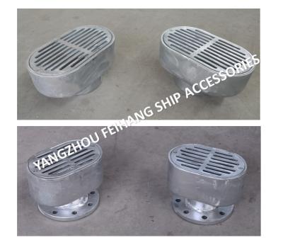 TBS80 CB/T3885-2004 Deck Leakage Port Oval Deck Leakage Port Carbon Steel Hot Dip Galvanizing